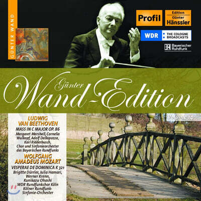 Gunter Wand 베토벤: 미사 / 모차르트: 주일을 위한 저녁예배 (Beethoven : Mass In C Major Op.86 / Mozart : Vesperae De Dominica K.321)