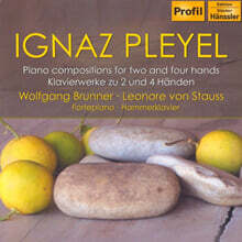 Wolfgang Brunner 플레이엘: 두 손과 네 손을 위한 피아노 작품집 (Ignaz Pleyel : Piano Works for Two and Four Hands)
