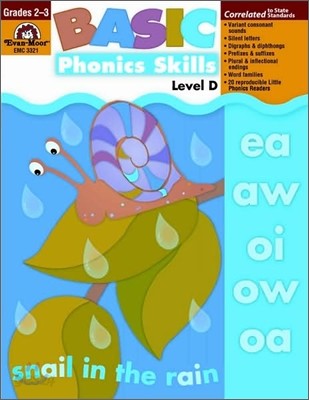 Basic Phonics Skills, Level D: EMC 3321