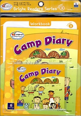 Bright Readers Level 3-10 : Camp Diary (Paperback &amp; CD Set)