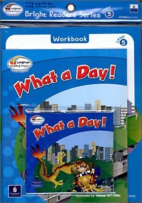 Bright Readers Level 5-9 : What a Day! (Paperback &amp; CD Set)