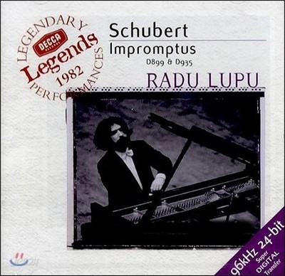 Radu Lupu 슈베르트 : 즉흥곡 (Schubert : Impromptus D899 &amp; D935) 라두 루푸