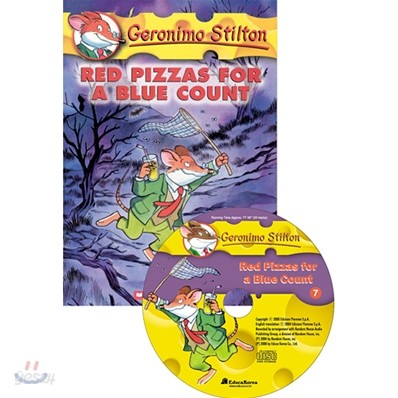 Geronimo Stilton #7 : Red Pizzas for a Blue Count (Book &amp; CD)