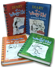 Diary of a Wimpy Kid #1 - #3  + Do It Yourself Book 세트