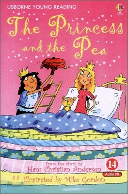 Usborne Young Reading Audio Set Level 1-14 : The Princess and the Pea (Book &amp; CD)