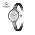 오바쿠(OBAKU) 여성시계 (V129LCIRB /가죽밴드)