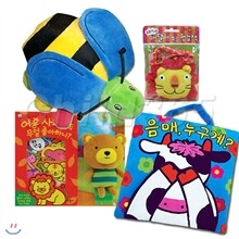 감각 발달 헝겊책 세트 (전4권)