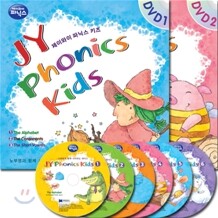 JY Phonics Kids DVD Full Set 1 - 6 (Book + CD + DVD)