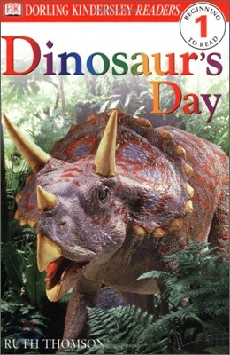 DK Readers Beginning 1 : Dinosaur's Day (Book & CD Set)