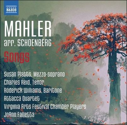 JoAnn Falletta 말러: 가곡 대지의 노래, 방황하는 젊은이의 노래 [쇤베르크 편곡 실내악 버전] (Mahler: Songs arr. by Schoenberg)