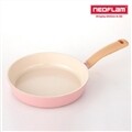네오플램 에콜론 레트로 후라이팬 베이비핑크 24cm