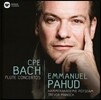 Emmanuel Pahud / Trevor Pinnock 칼 필립 에마누엘 바흐: 플루트 협주곡집 (C.P.E. Bach: Flute Concertos) 엠마누엘 파후드, 트레버 피노크