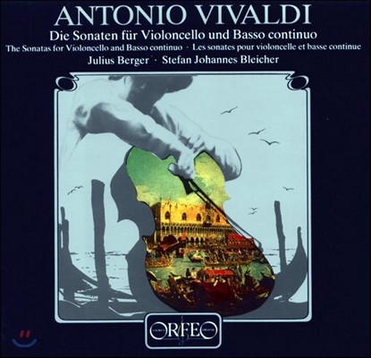 Julius Berger 비발디: 첼로 소나타 (Vivaldi: Cello Sonatas Nos. 1-9, RV39-47) 율리우스 베르거 [2LP]