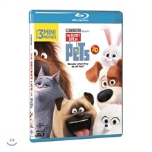 마이펫의 이중생활 (2Disc, 2D+3D 2Disc) : 블루레이