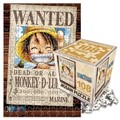 원피스 미니큐브 직소퍼즐 108pcs 현상수배 루피