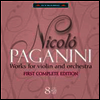 파가니니 : 바이올린과 관현악을 위한 작품 전집 (Paganini : Works for violin and orchestra 8 for 3) - 여러 연주가