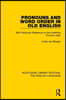 Pronouns and Word Order in Old English