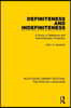 Definiteness and Indefiniteness