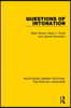 Questions of Intonation