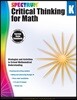 Spectrum Critical Thinking for Math, Kindergarten