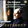Otto Klemperer 마지막 콘서트 (The Last Concert : Beethoven / Brahms)