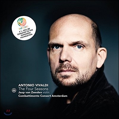 Jaap van Zweden 비발디: 사계 (Vivaldi: The Four Seasons) 야프 판 츠베덴, 암스테르담 콤바티멘토 콘소트