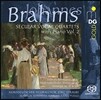 Jorg Straube 브람스: 세속 사중창 합창 - 사랑의 노래 왈츠 외 (Brahms: Secular Vocal Quartets with Piano Vol.2 - Liebeslieder-Walzer Op.52, Gesange Op.42 & 104)