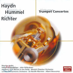 Haydn / Hummel / Richter : Virtuoso Trumpet Concerto : Neville MarrinerㆍStadlmairㆍHowarthㆍBeaucamp