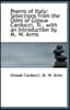 Poems of Italy: Selections from the Odes of Giosue Carducci, Tr., with an Introduction by M. W. Arms
