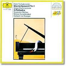 Sviatoslav Richter 차이코프스키 : 피아노 협주곡 1번 / 라흐마니노프 : 전주곡 (Tchaikovsky : Piano Concerto / Rachmaninov : Prelude) 스비아토슬라프 리히터 카라얀