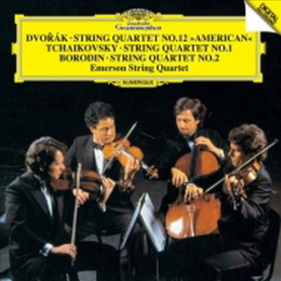 드보르작: 현악 사중주 12번&#39;아메리카&#39;, 차이코프스키: 현악 사중주 1번, 보로딘: 현악 사중주 2번 (Dvorak: String Quartet No.12 &#39;America&#39;, Tchaikovsky: String Quartet No.1, Bolodin: String Quartet No.2) (S