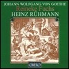 Heinz Ruhmann 요한 볼프강 폰 괴테: 여우의 재판 [낭독] (Johann Wolfgang von Goethe: Reineke Fuchs) [2LP]