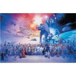 159503 Star Wars - Galaxy 스타워즈 갤럭시 포스터