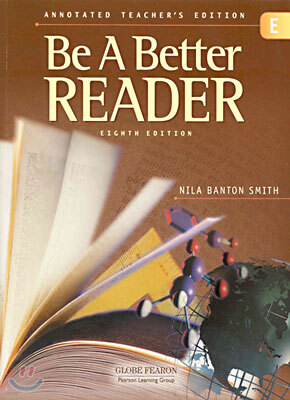 Be a Better Reader Level E : Annotated Teacher's Edition