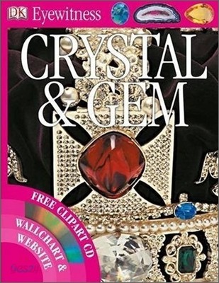 DK Eyewitness : Crystal &amp; Gem (Book+CD)