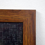 퍼즐 액자 ; 500 조각용 진체리색 (52x38cm ; 국산 제품용)