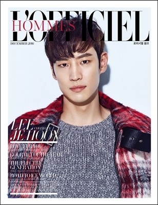 L&#39;OFFICIEL HOMMES KOREA 로피시엘 옴므 B형 (월간) : 12월 [2016년]