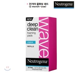 뉴트로지나 웨이브 딥클린 파워클렌져 리필 (클렌징 패드 30매)