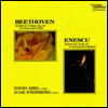 베토벤: 바이올린 소나타 10번, 에네스쿠: 바이올린 소나타 3번 (Beethoven: Violin Sonata No.10 & Enescu: Violin Sonata No.3) (Ltd. Ed)(Super Analog)(200G)(LP) - David Abel