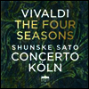 비발디: 사계 (Vivaldi: Concerto Op.8 No.1-4 'Four Seasons') (180G)(LP) - Shunske Sato