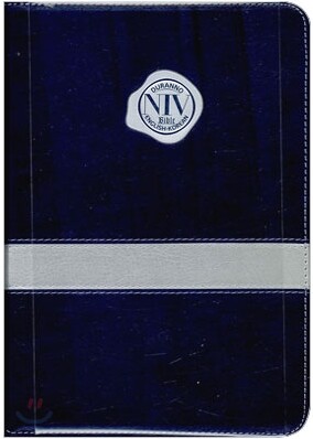 두란노 NIV영한성경 개역개정4판 새찬송가(중,합본,색인,이태리최고급소재,지퍼식)(16*22)(청색)