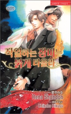 작열하는 장미는 붉게 타올라