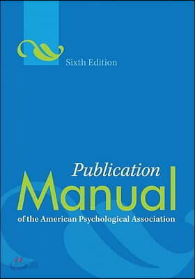 Publication Manual of the American Psychological Association