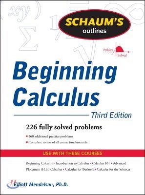 Schaum&#39;s Outline of Beginning Calculus