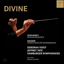 Jeffrey Tate 디바인 - 스트라빈스키: 뮤즈를 이끄는 아폴로 / 바그너: 신들의 황혼 명장면 (Stravinsky: Apollon Musagete / Wagner: Scenes from Gotterdammerung) 제프리 테이트, 함부르크 교향악단