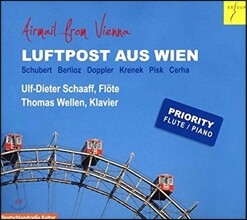 Ulf-Dieter Schaaff 슈베르트 / 베를리오즈 / 도플러 / 크레넥 / 피스크 / 체르하: 플루트 음악 (Airmail From Vienna - Schubert, Berlioz, Doppler, Krenek, Pisk, Cerha) 울프-디터 샤프