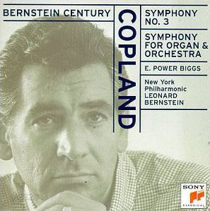 [미개봉] Leonard Bernstein / 코플랜드 : 오르간과 관현악을 위한 교향곡 1번, 교향곡 3번(수입/미개봉/SMK63155)