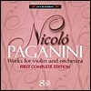 파가니니 : 바이올린과 관현악을 위한 작품 전집 (Paganini: Works For Violin & Orchestra)