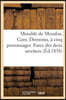 Moralité de Mundus, Caro, Demonia, À Cinq Personnages Farce Des Deux Savetiers, À Trois Personnages