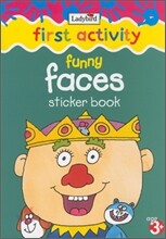 First Activity : Funny Faces (Sticker Book)